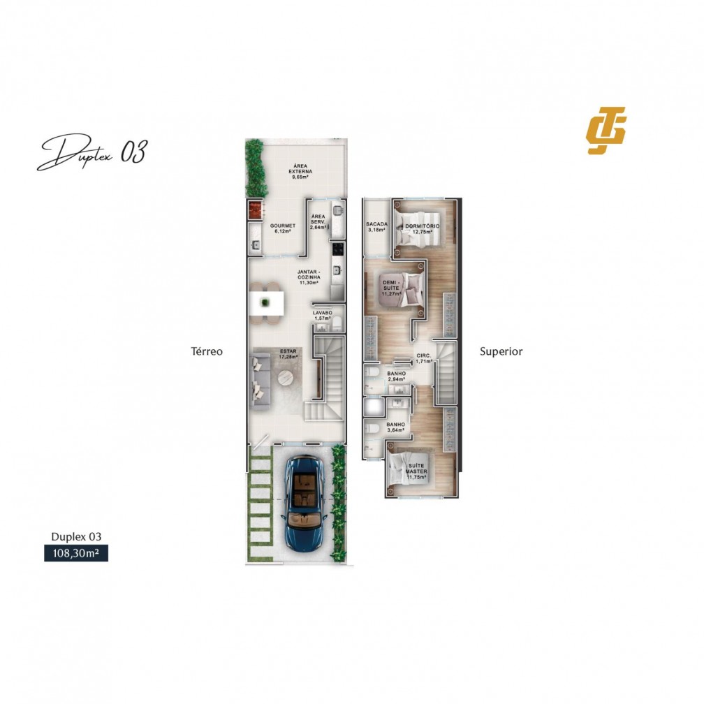 Apartamento à venda com 3 quartos, 108m² - Foto 17