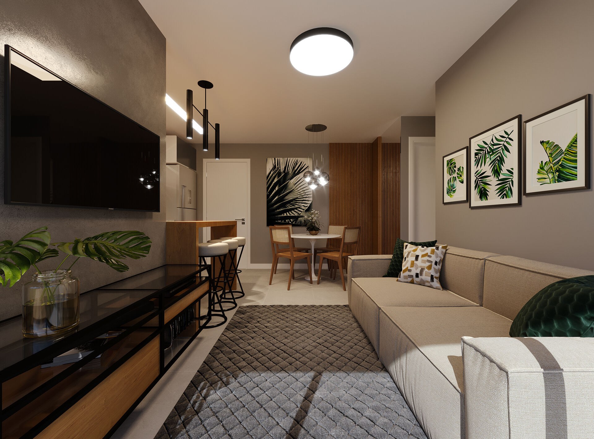 Apartamento à venda com 2 quartos, 67m² - Foto 6